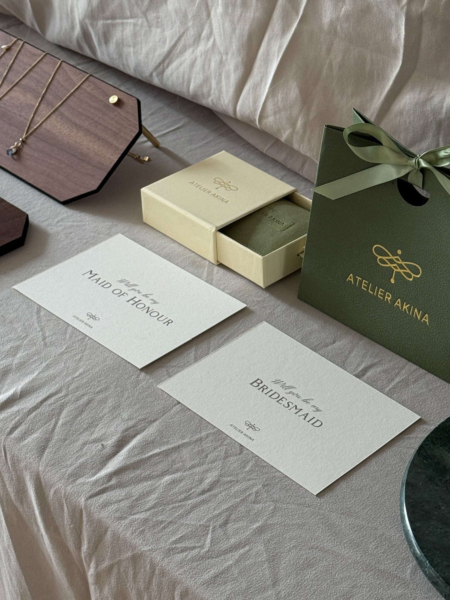 “Will You Be My Bridesmaid?” Proposal A5 Card