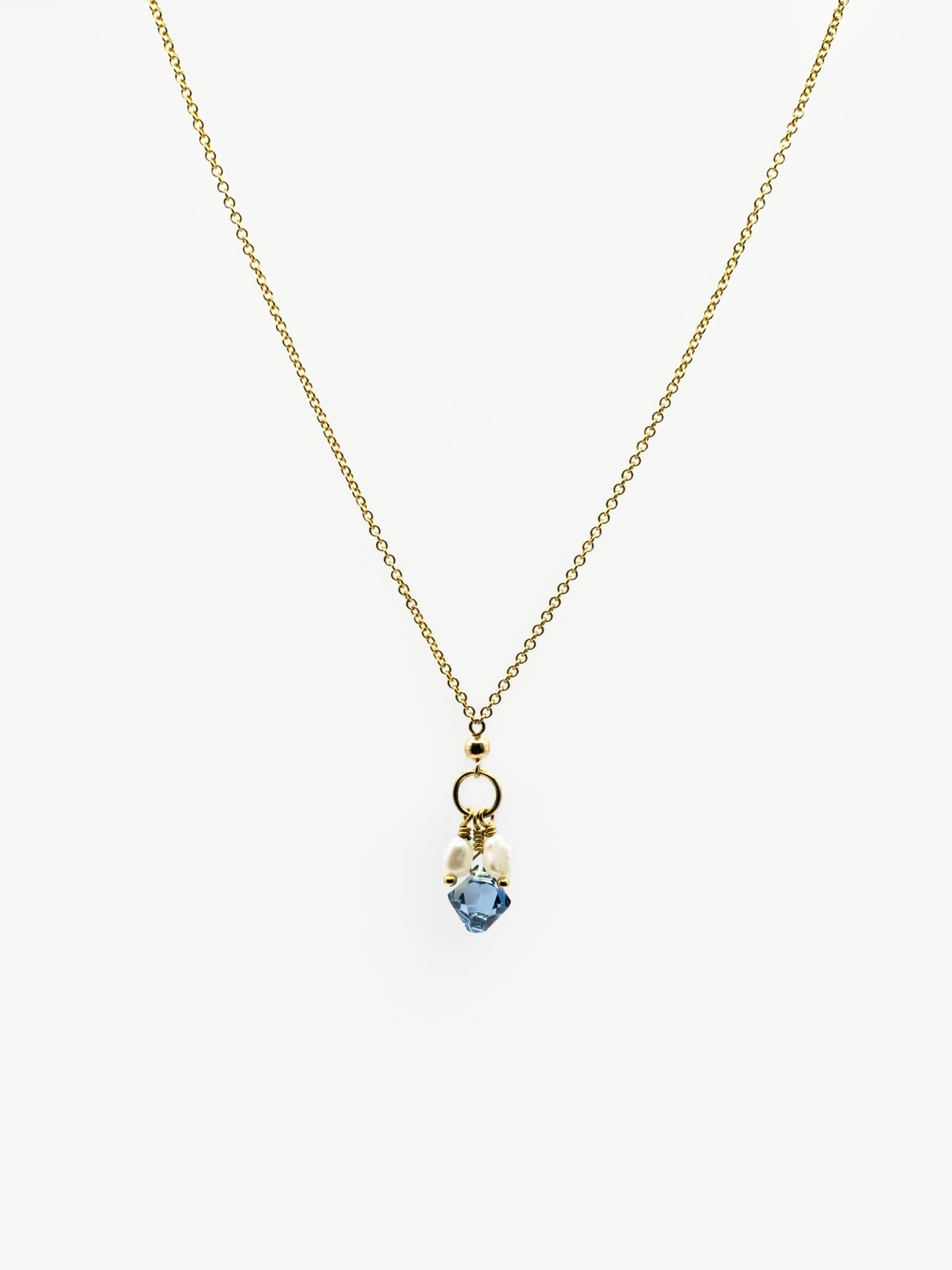 Bluebell Mini Crystal & Pendant Necklace