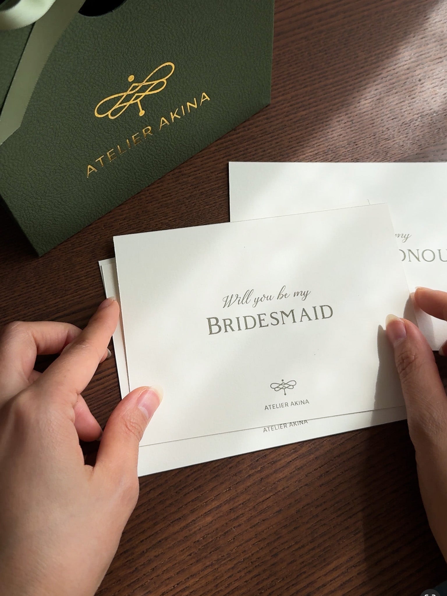 “Will You Be My Bridesmaid?” Proposal A5 Card