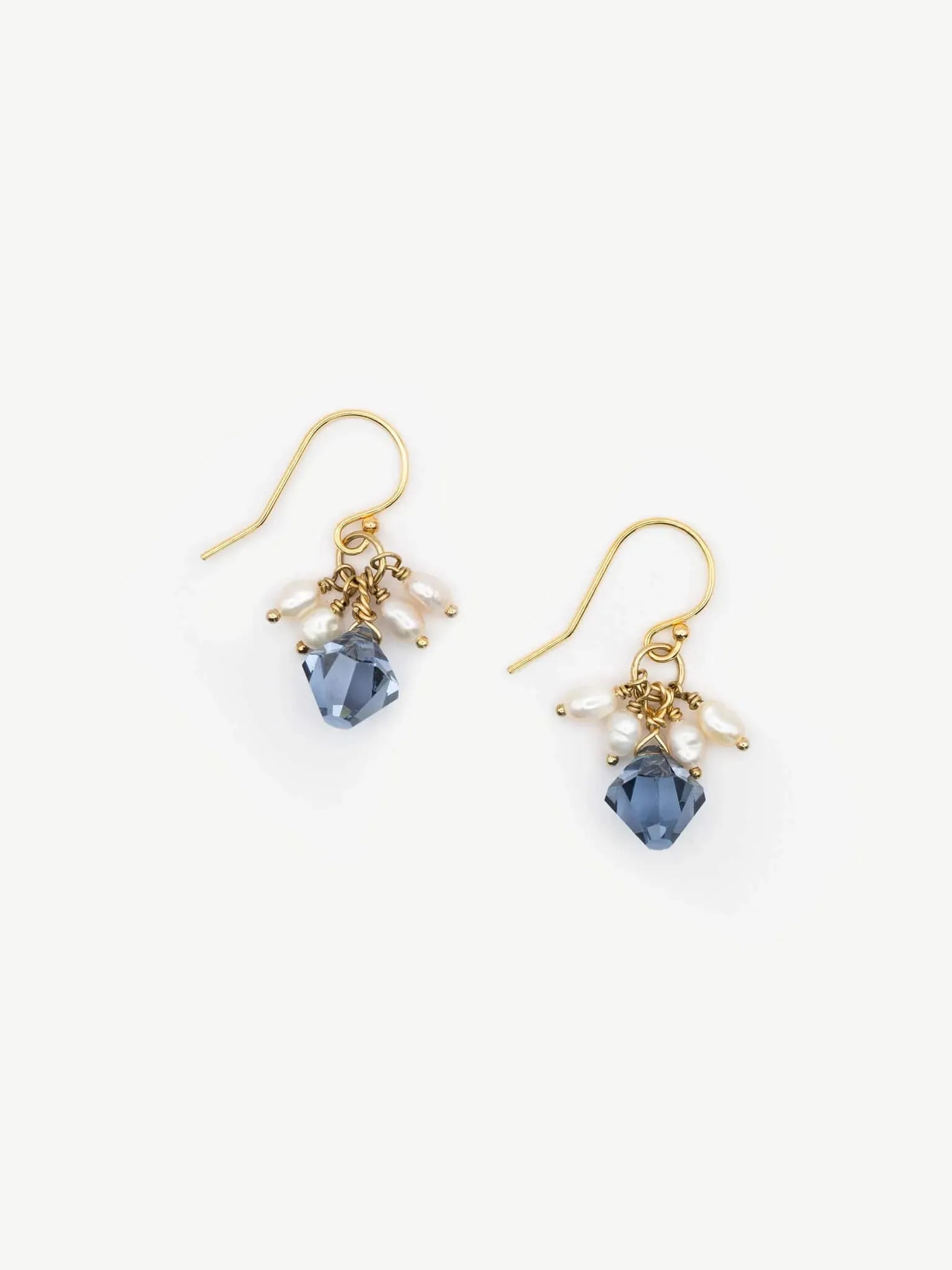 Bluebell Pearl Drop Earrings - Atelier Akina