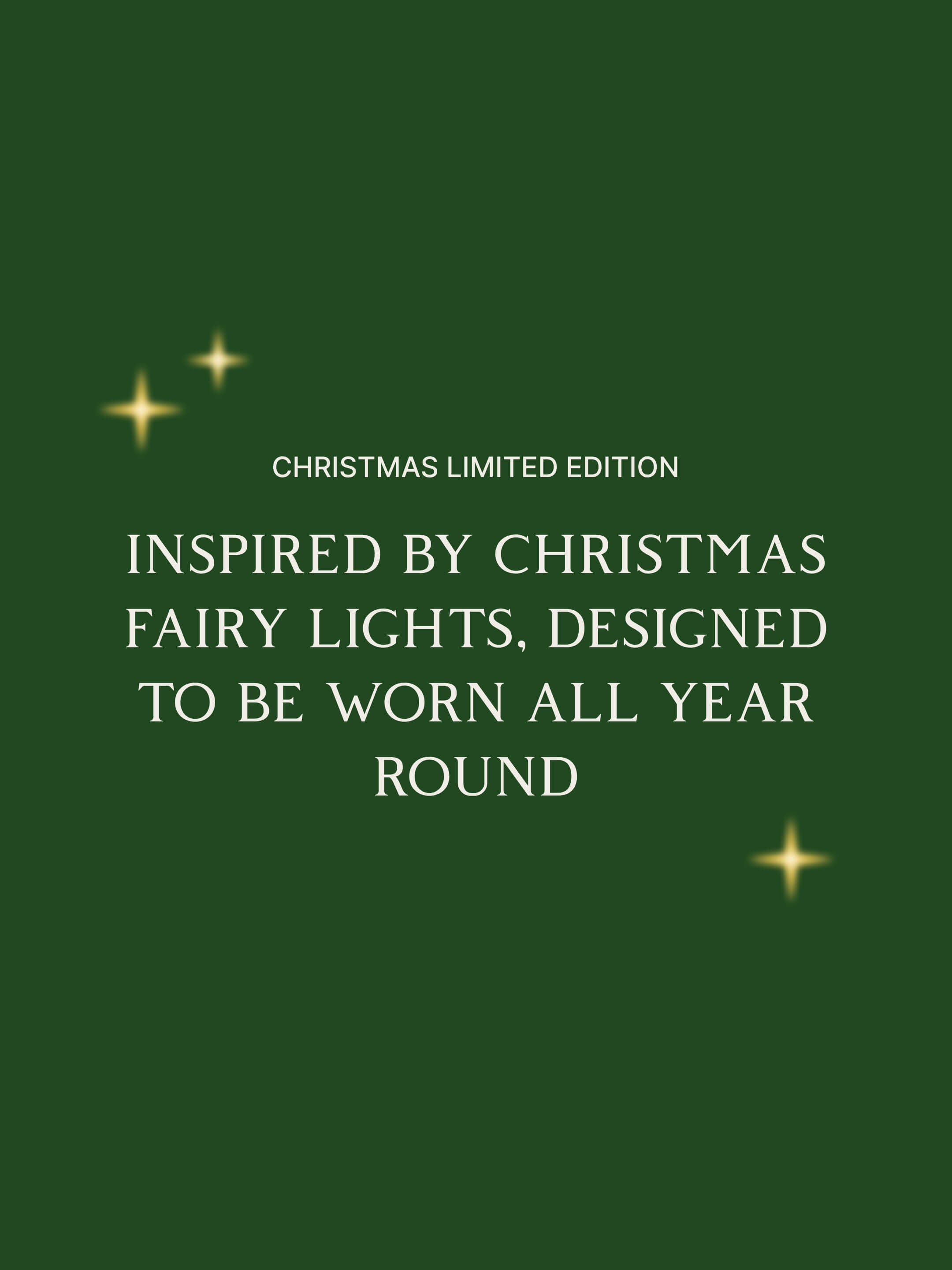 Evergreen Fairy Light Necklace