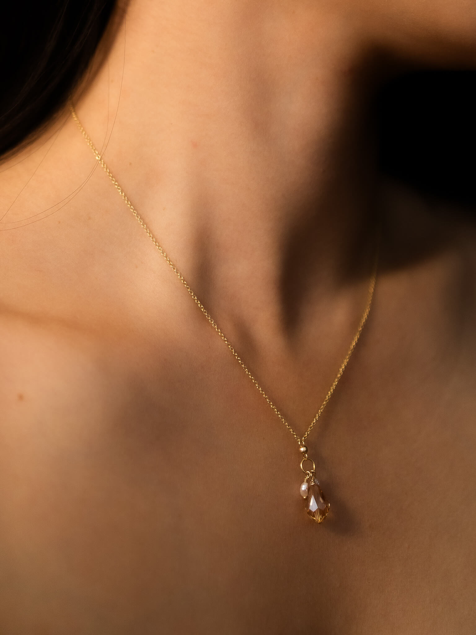 Golden Star Pendant Necklace