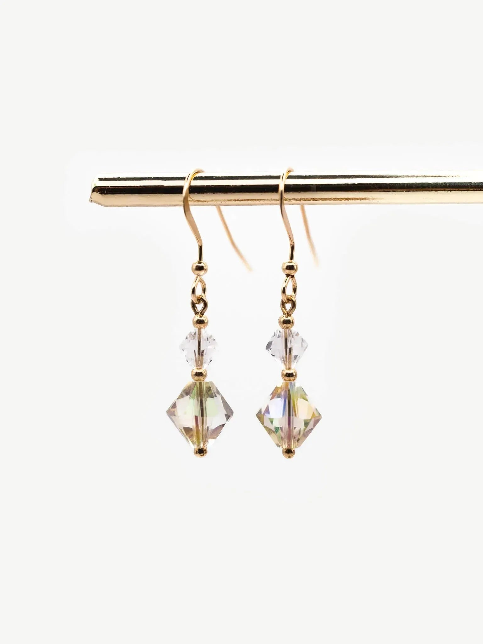 Lumière Crystal Drop Earrings - Atelier Akina